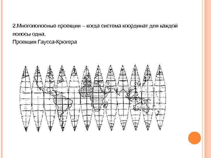 Масштаб изображения в проекции гаусса крюгера