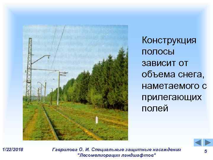 Конструкция полосы Конструкция полосы