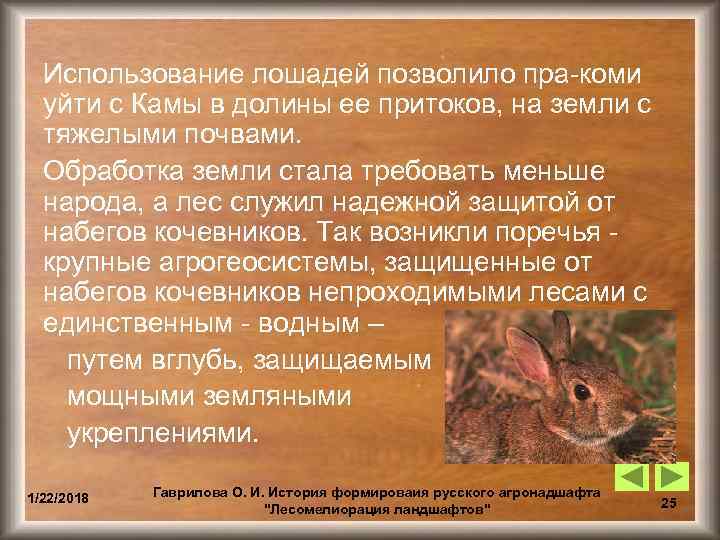  Использование лошадей позволило пра-коми  уйти с Камы в долины ее притоков, на
