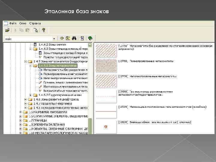 Эталонная база знаков Эталонная база знаков