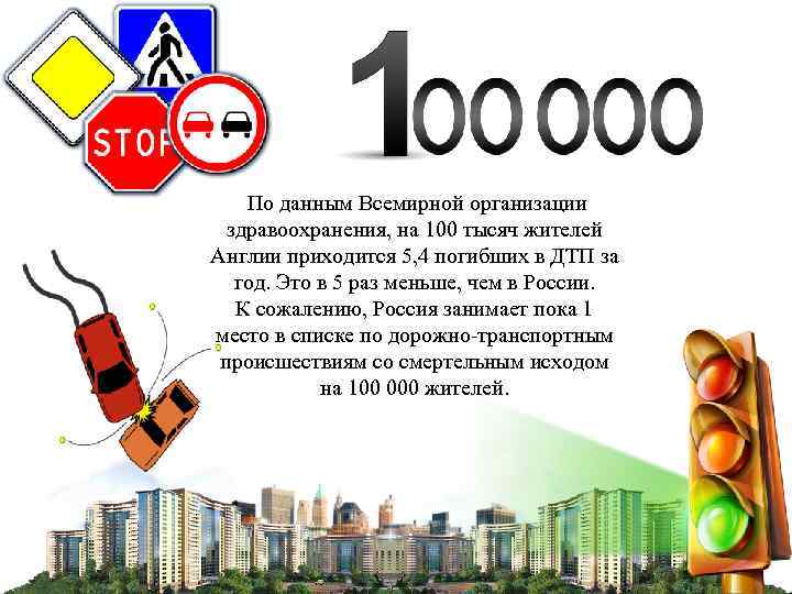  По данным Всемирной организации  здравоохранения, на 100 тысяч жителей Англии приходится 5,