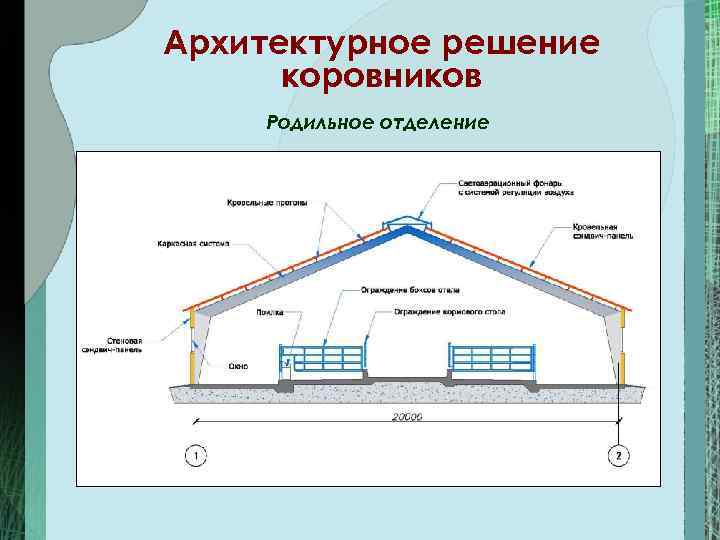 Коровник на 5 голов проект