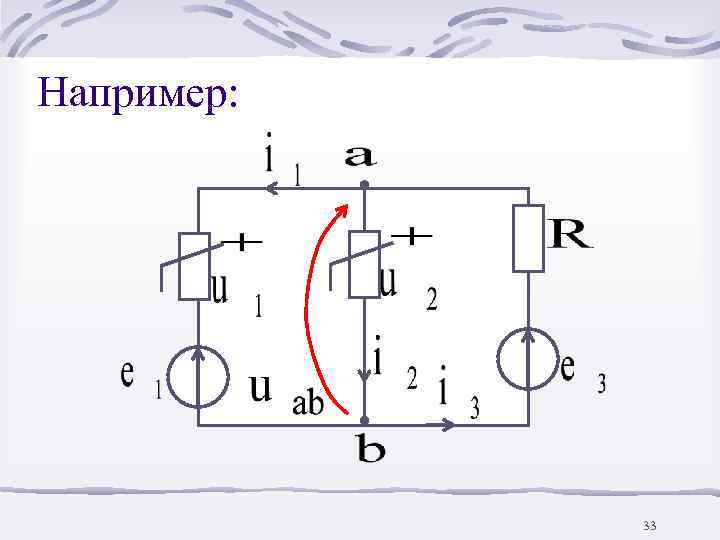Например:   33 