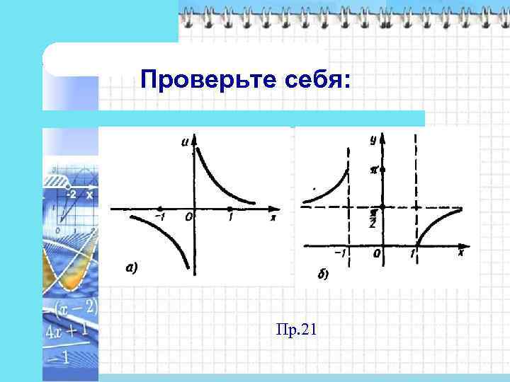 Проверьте себя:    Пр. 21 