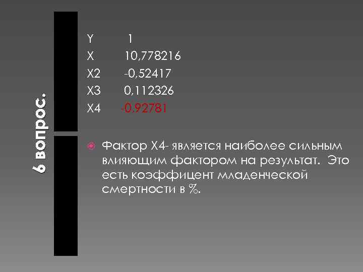   Y  1   X  10, 778216   X