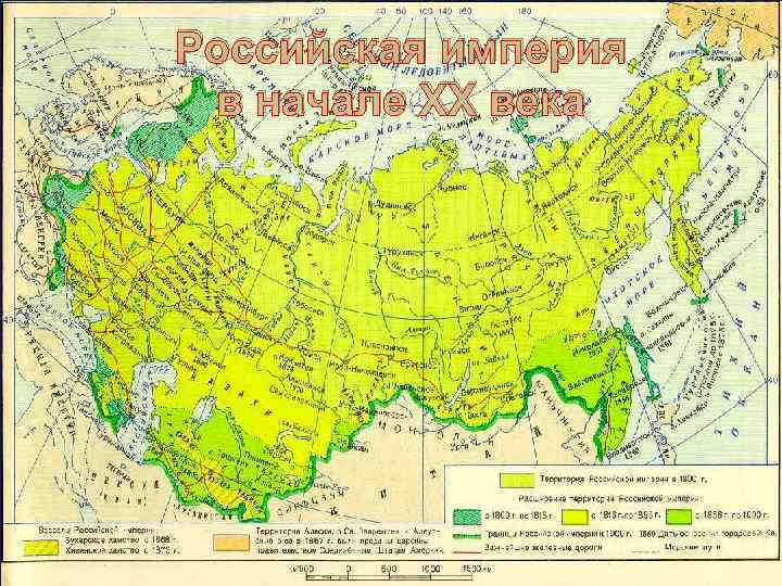 Российская империя  в начале XX века 