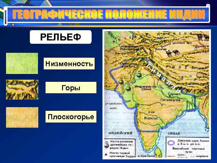 РЕЛЬЕФ Низменность Г и м РЕЛЬЕФ Низменность Г и м