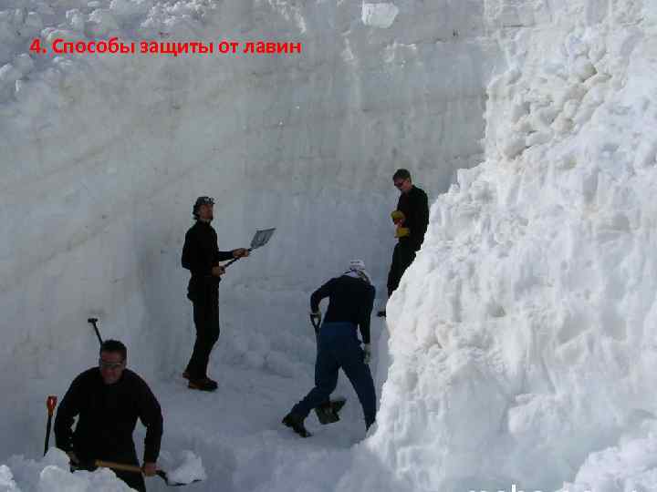 4. Способы защиты от лавин 