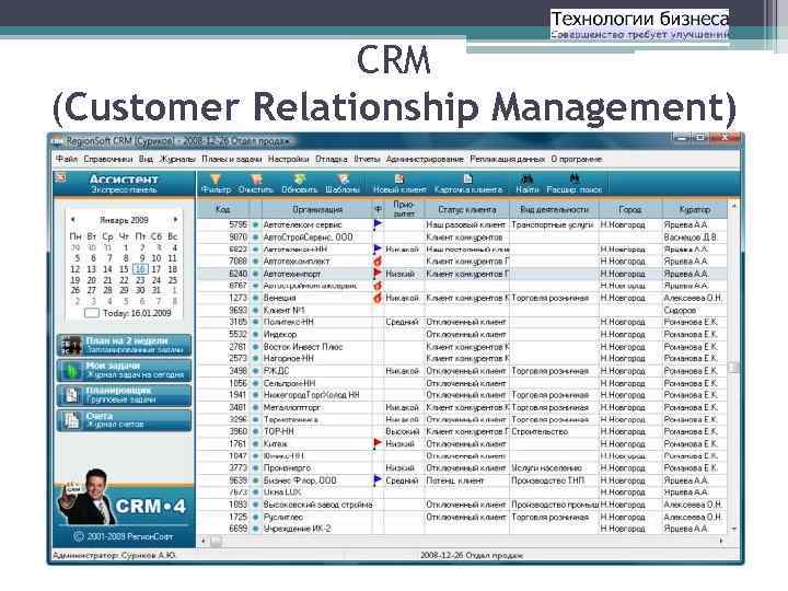     CRM (Customer Relationship Management) 