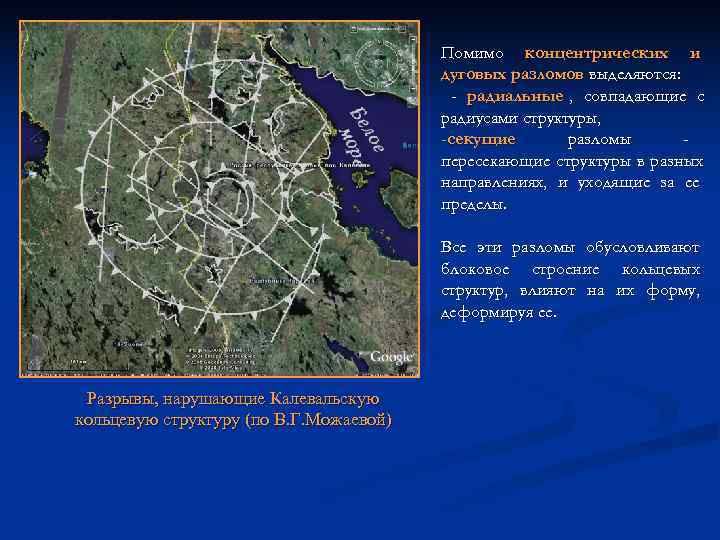     Помимо концентрических и       дуговых