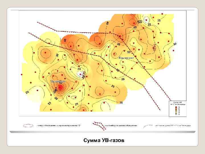 Сумма УВ-газов 