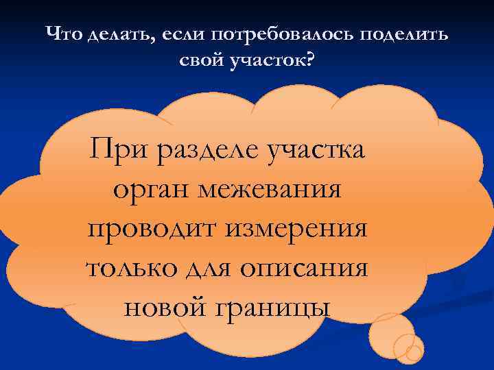 Что делать, если потребовалось поделить    свой участок?  При разделе участка