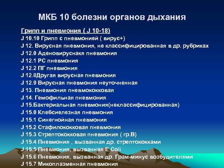 Бронхиолит код. Облитерирующий бронхиолит мкб. Пневмония мкб 10.