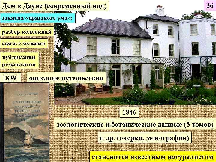 Дом в Дауне (современный вид)      26 занятия «праздного ума»