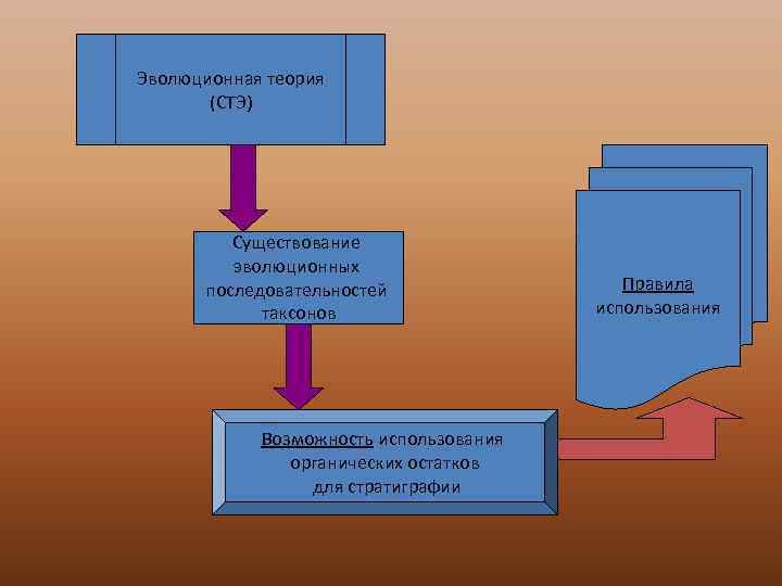 Эволюционная теория  (СТЭ)   Существование   эволюционных  последовательностей  