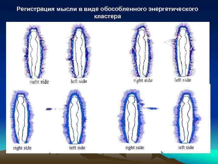Регистрация мысли в виде обособленного энергетического     кластера 