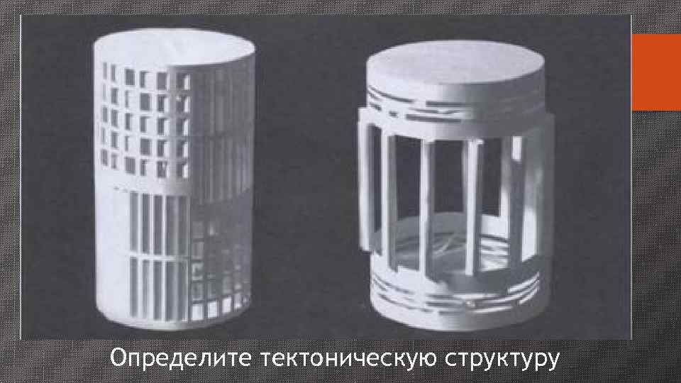 Определите тектоническую структуру 