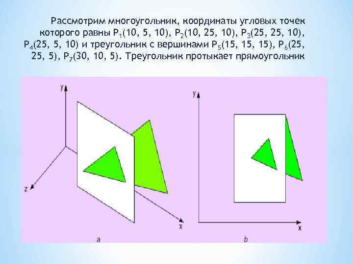 Угловые координаты. Метод z буфера. Площадь многоугольника по координатам вершин. Площадь выпуклого многоугольника по координатам вершин. Z Buffer алгоритм.