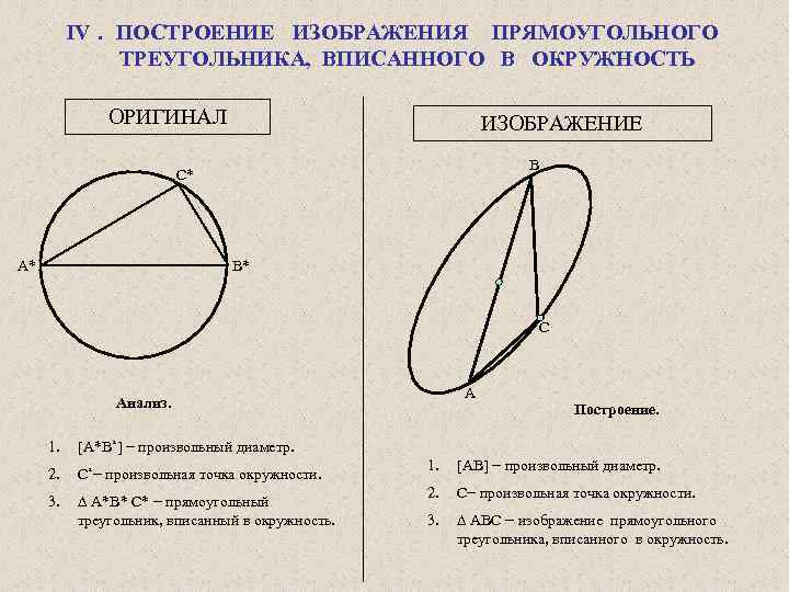 6 прямоугольный треугольник вписанный в окружность