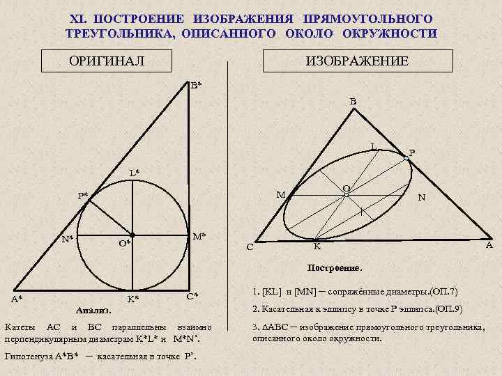 Треугольник описан около окружности 4 3