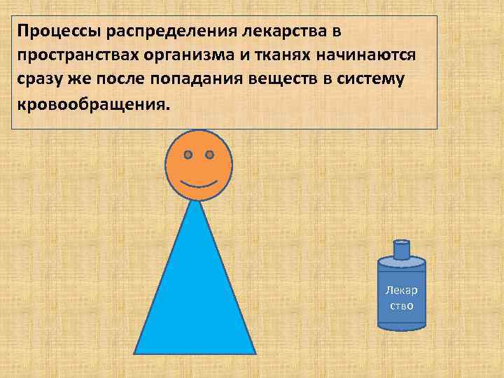 Процессы распределения лекарства в пространствах организма и тканях начинаются сразу же после попадания веществ
