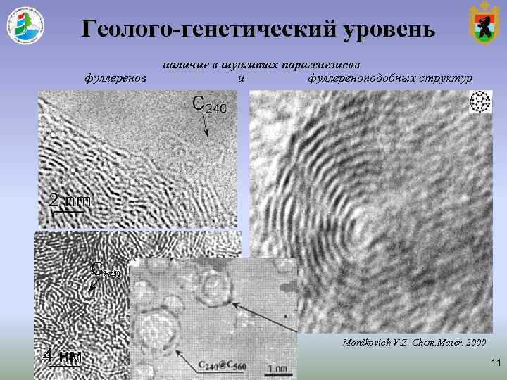 Геолого-генетический уровень наличие в шунгитах парагенезисов фуллеренов и Геолого-генетический уровень наличие в шунгитах парагенезисов фуллеренов и