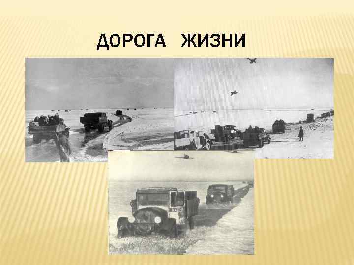 ДОРОГА ЖИЗНИ 