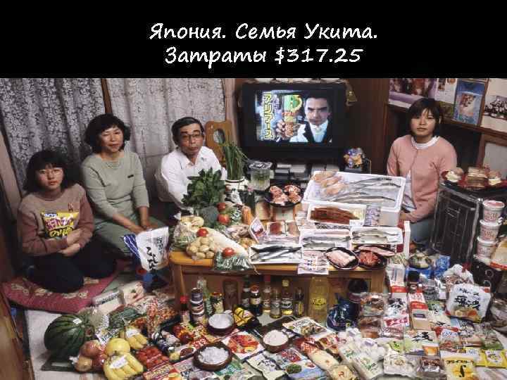Япония. Семья Укита.  Затраты $317. 25 