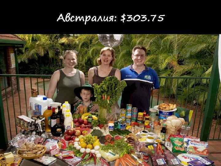 Австралия: $303. 75 