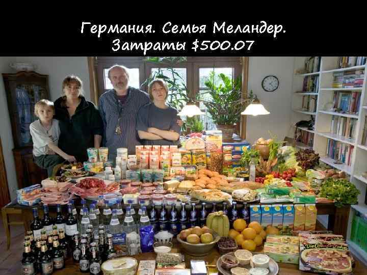 Германия. Семья Меландер. Затраты $500. 07 