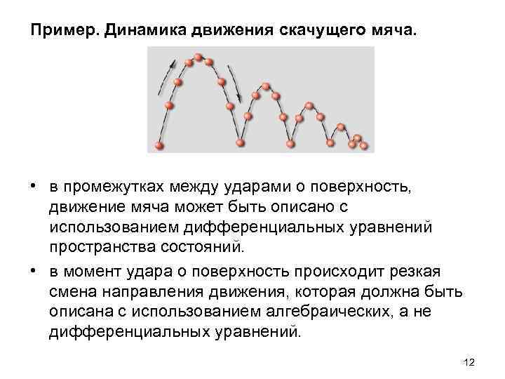 Поверхность движения. Динамическое движение мяча. Амплитуда движения прыгающего мяча. Динамика прыгающего мяча. Уравнение движения мяча.