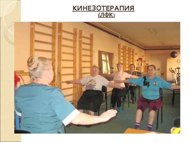 КИНЕЗОТЕРАПИЯ (ЛФК) 