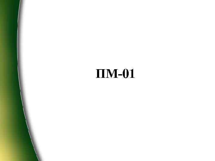 ПМ-01 