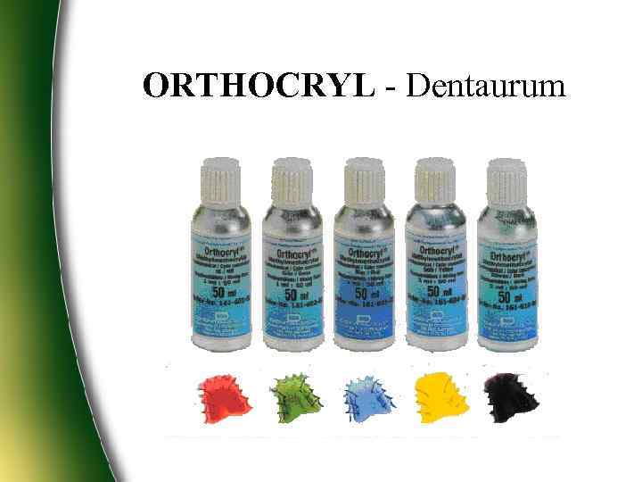  ORTHOCRYL - Dentaurum 