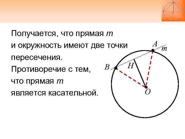 Выберите верный рисунок к условию задачи прямая р и окружность имеют две общие точки