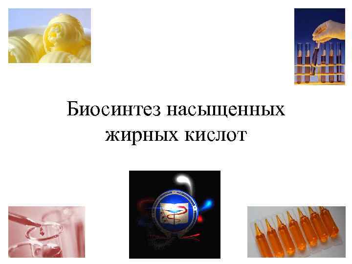 Биосинтез насыщенных  жирных кислот 