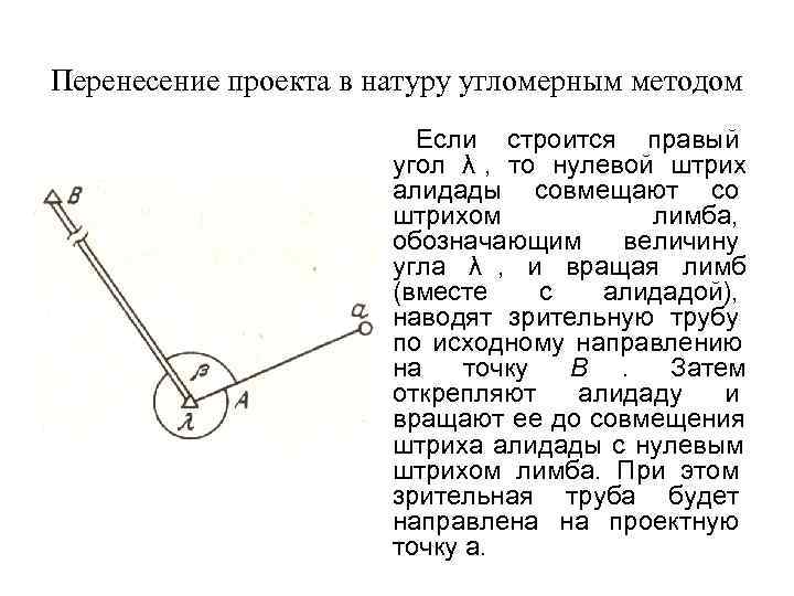 Геодезические разбивочные работы или перенесение проекта в натуру выполняют для того чтобы