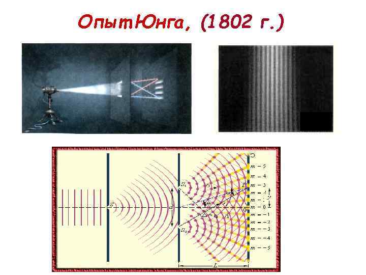 Фото опыт юнга