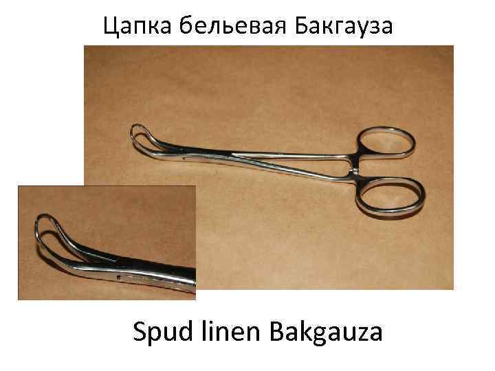 Цапка бельевая Бакгауза  Spud linen Bakgauza 