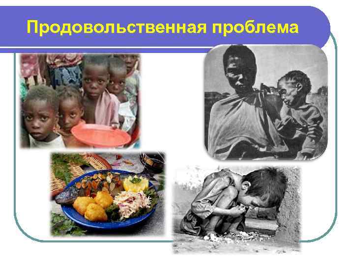 Продовольственная проблема 