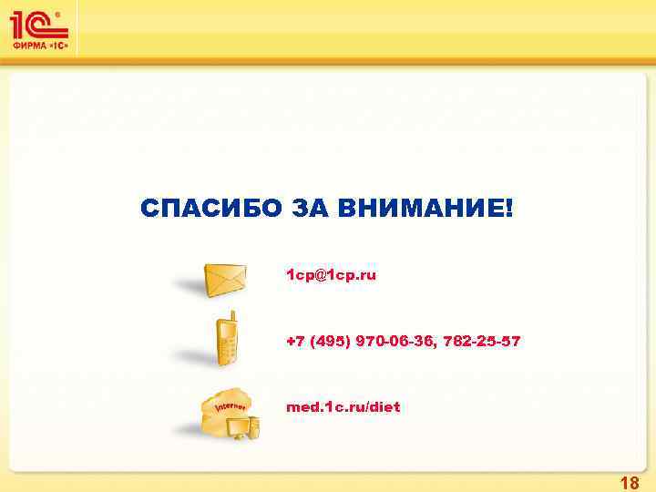 СПАСИБО ЗА ВНИМАНИЕ!   1 cp@1 cp. ru  +7 (495) 970 -06