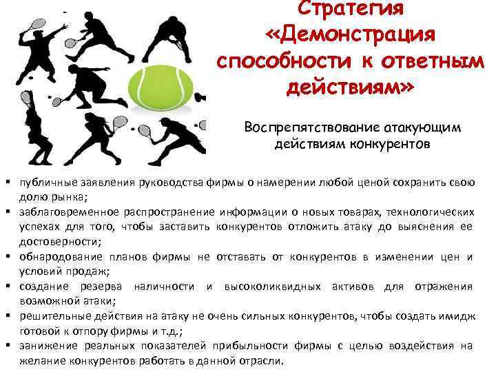     Стратегия       «Демонстрация  