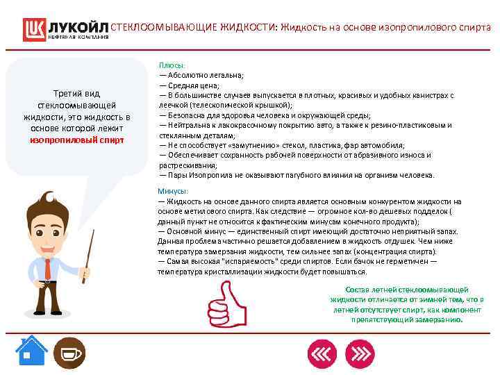 СТЕКЛООМЫВАЮЩИЕ ЖИДКОСТИ: Жидкость на основе изопропилового спирта СТЕКЛООМЫВАЮЩИЕ ЖИДКОСТИ: Жидкость на основе изопропилового спирта