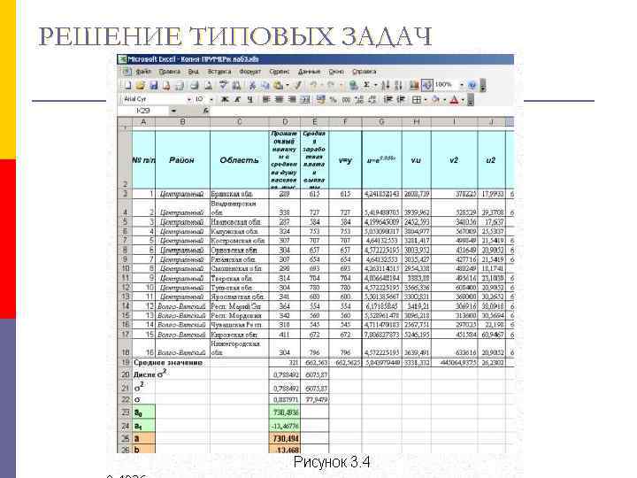 РЕШЕНИЕ ТИПОВЫХ ЗАДАЧ 