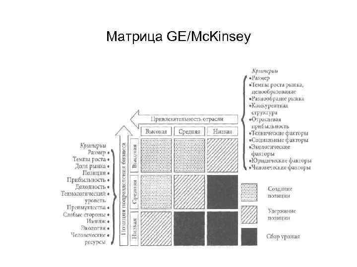 Матрица GE/Mc. Kinsey 