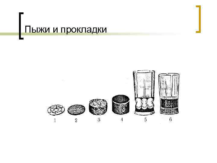 Пыжи и прокладки 