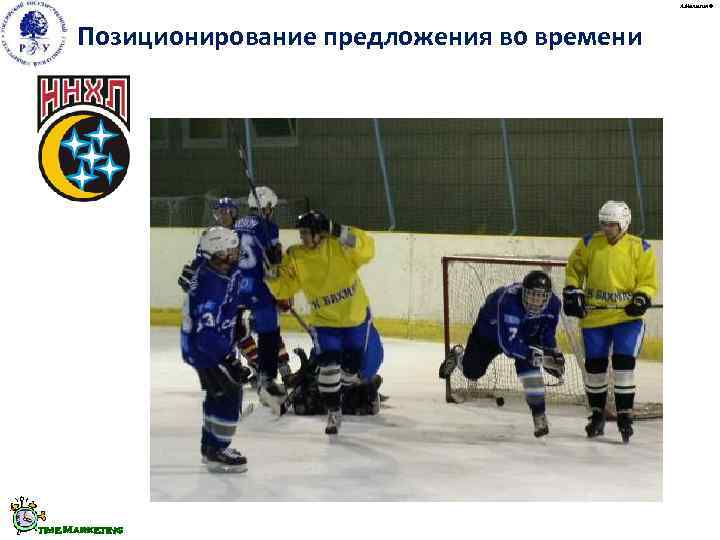     А. Малыгин ©  Позиционирование предложения во времени time Marketing