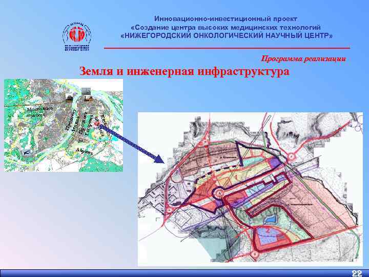 Инновационно-инвестиционный проект «Создание центра высоких медицинских технологий «НИЖЕГОРОДСКИЙ ОНКОЛОГИЧЕСКИЙ НАУЧНЫЙ ЦЕНТР» ________________________ Программа реализации