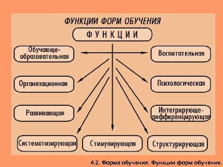 Виды формы функции