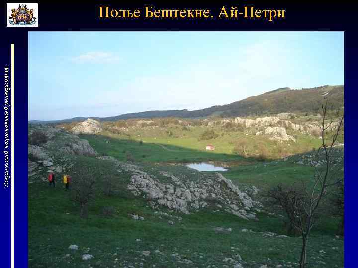 Таврический национальный университет. Полье Бештекне. Ай-Петри 